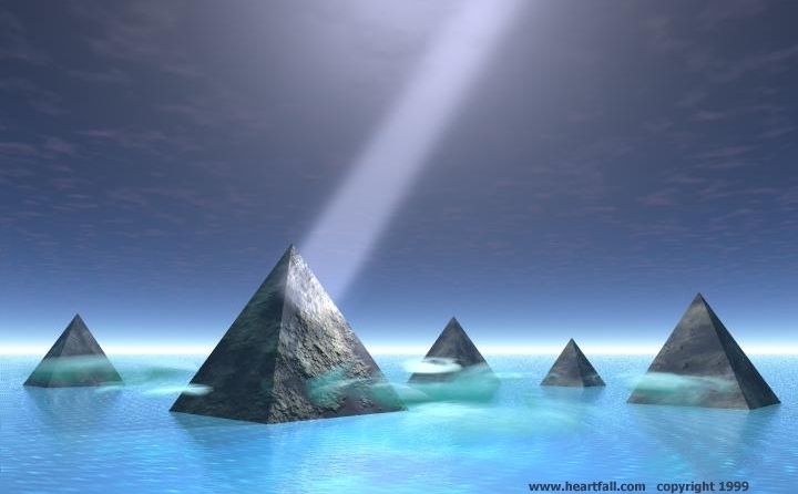 Pyramids with Light