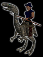 Male avatar with spear