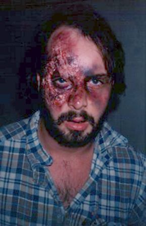 Lars Wyka Key Makeup - Burn / Crash victim ©1997