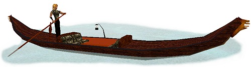 Medieval version Gondola Avatar by Heartfall Productions 3D