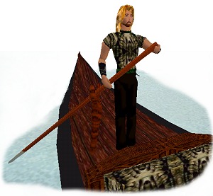 Order a Custom Texture Enhanced Gondola Avatar Today!